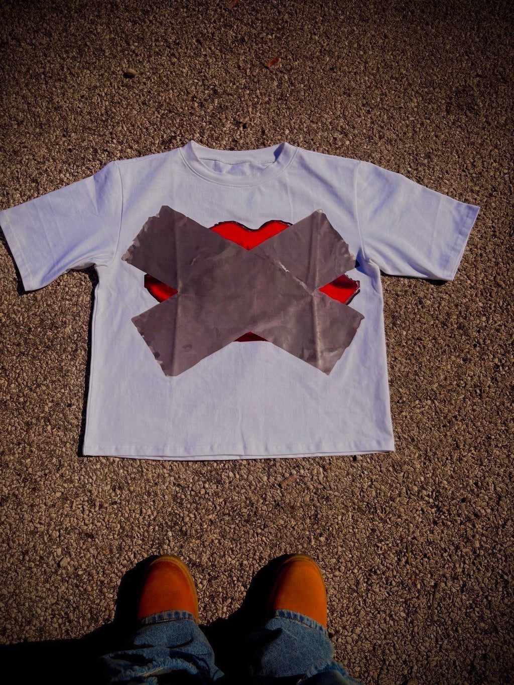 Talk Is Cheap® Statement Tee White