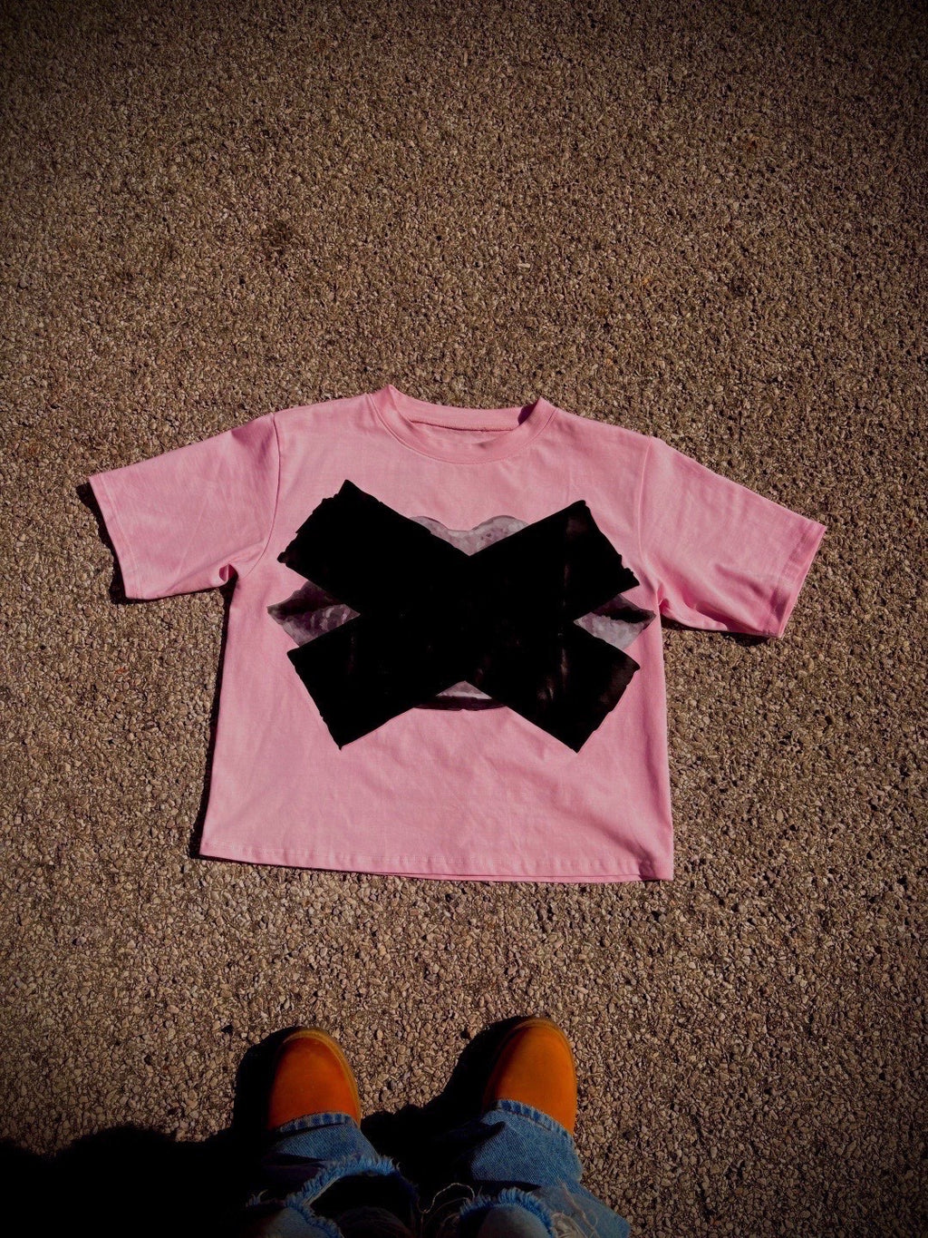 Talk Is Cheap® Statement Tee Pink