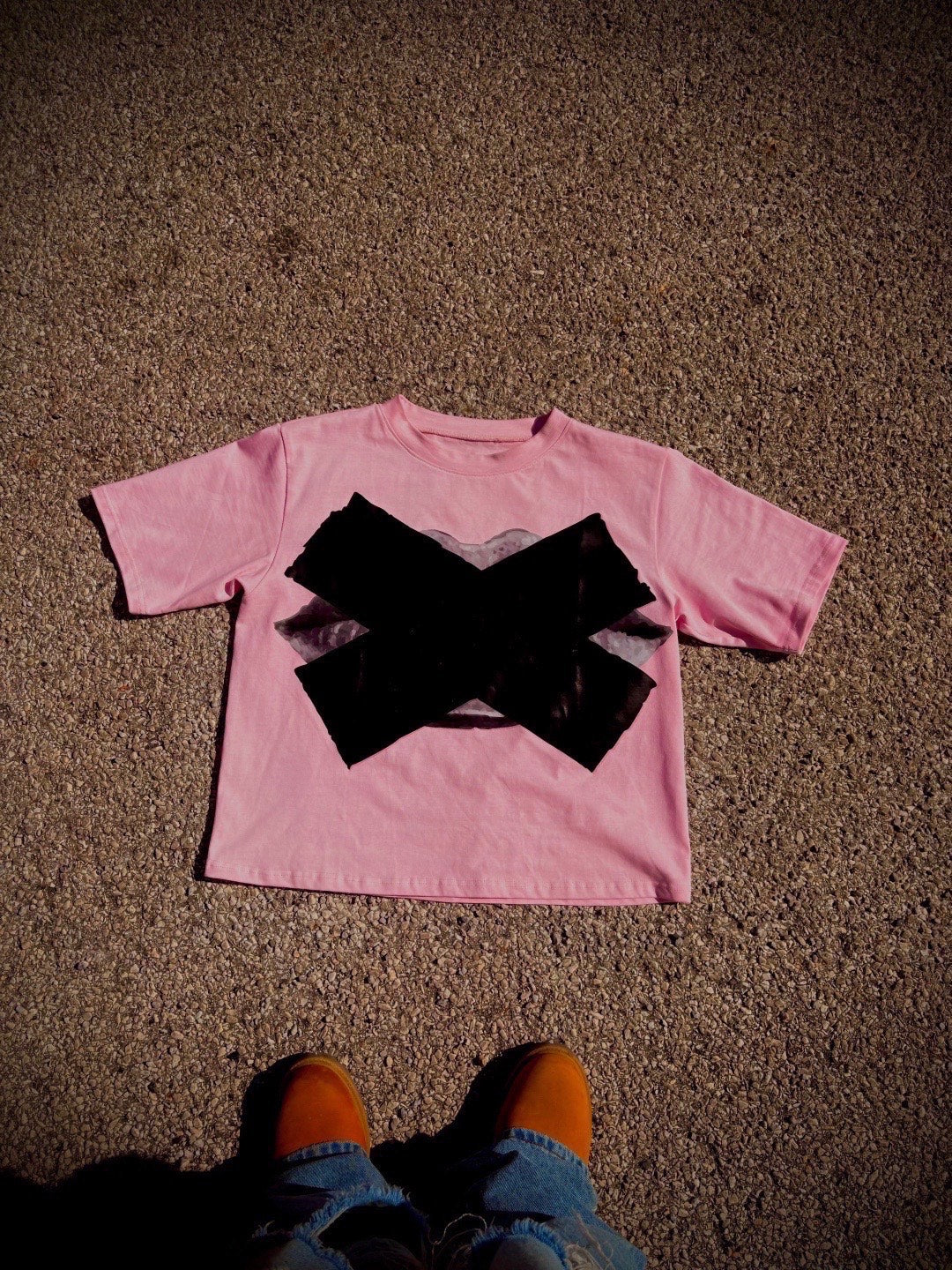 Talk Is Cheap® Statement Tee Pink