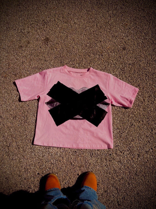 Talk Is Cheap® Statement Tee Pink